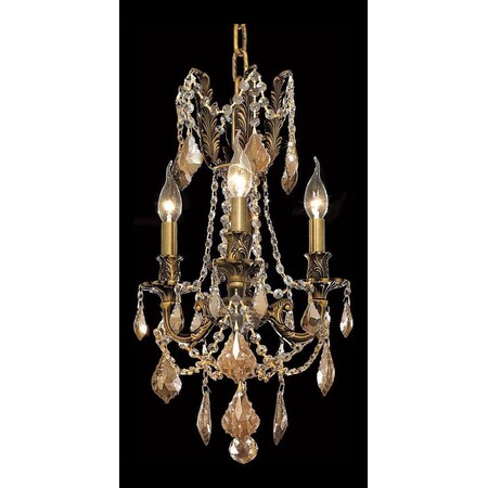 Elegant Lighting Pendant Light Dark Bronze, 199936 9203D13DB-GT/RC